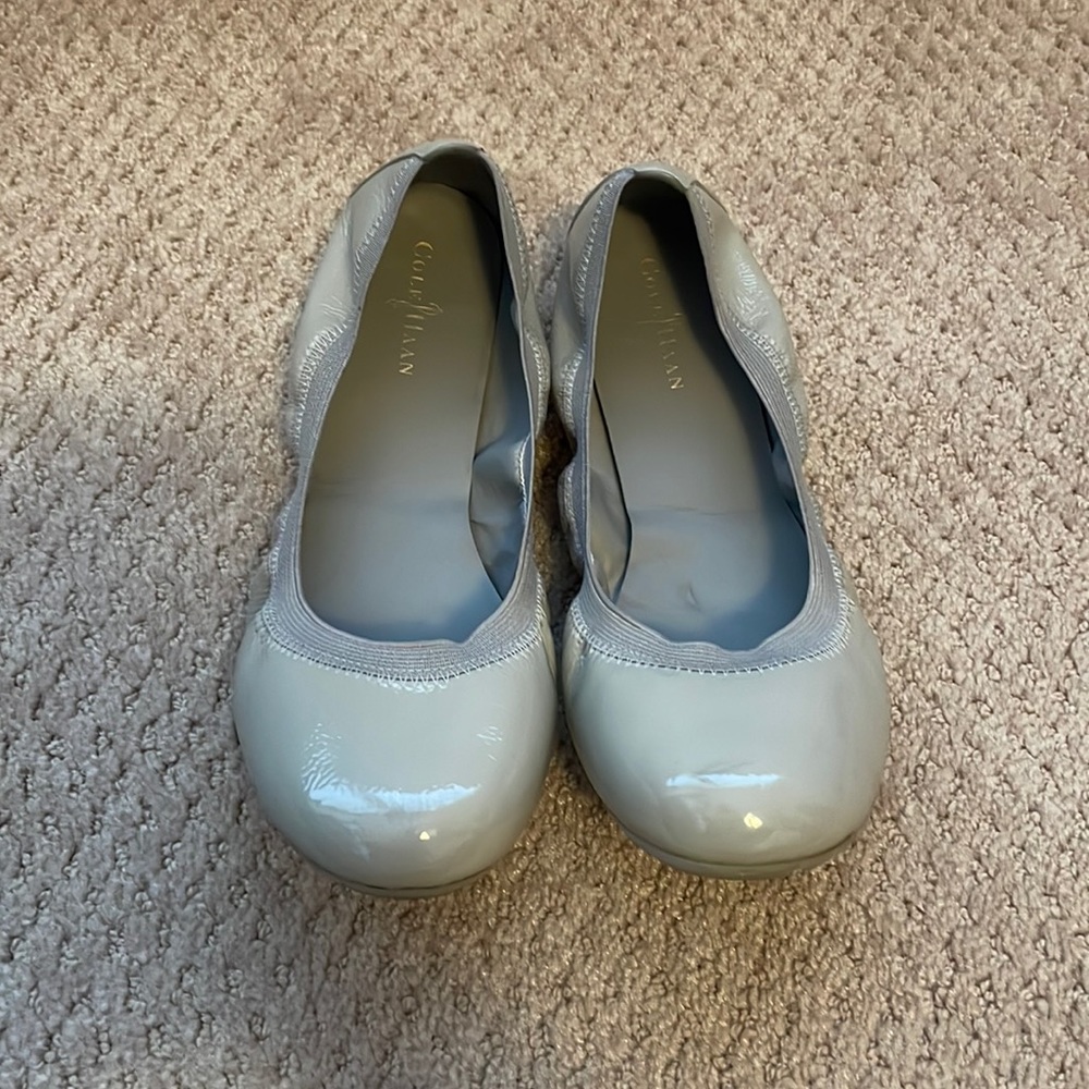 Cole Haan grey flats size 8.5